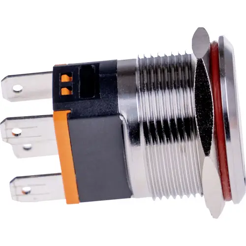 Joy-it BUTTON22C-M-RD BUTTON22C-M-RD Tastschalter 250 V/AC 15A 1 x Ein/(Aus) tastend Rot (Ø x H) 25mm x 34.50mm IP67, IK10 1St. Joy-it BUTTON22C-M-RD BUTTON22C-M-RD Tastschalter 250 V/AC 15A 1 x Ein/(Aus) tastend Rot (Ø x H) 25mm x 34.50mm IP67, IK10 1St.
