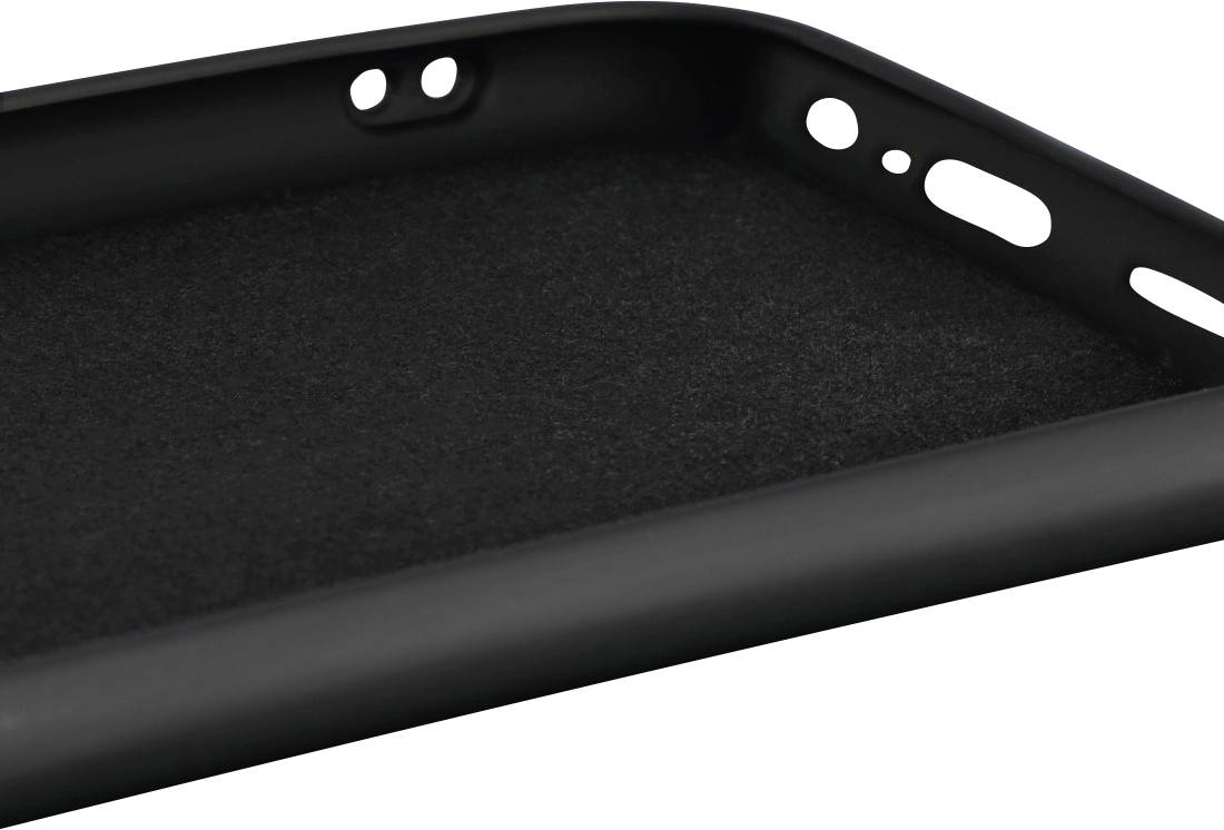 Hama Cover Finest Feel Cover Samsung Galaxy A12 Schwarz Spritzwassergeschützt