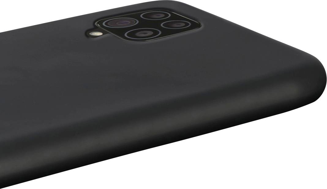 Hama Cover Finest Feel Cover Samsung Galaxy A12 Schwarz Spritzwassergeschützt