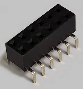 BKL Electronic Buchsenleiste (Standard) Anzahl Reihen: 2 Polzahl je Reihe: 6 10122230 Tube