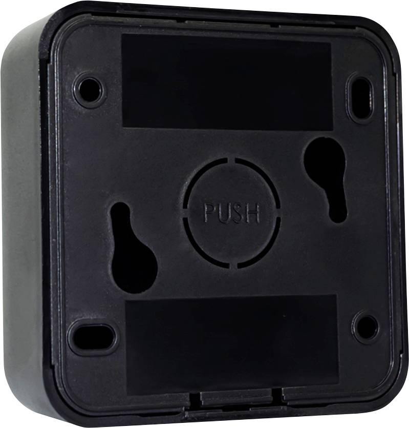 Camdenboss CBRS CBRS02SBK-CON Universal-Gehäuse 74 x 74 x 24.5 ABS Schwarz 1St.