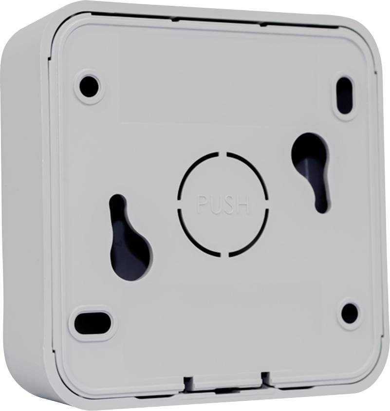 Camdenboss CBRS CBRS02VGY-CON Universal-Gehäuse 74 x 74 x 24.5 ABS Grau