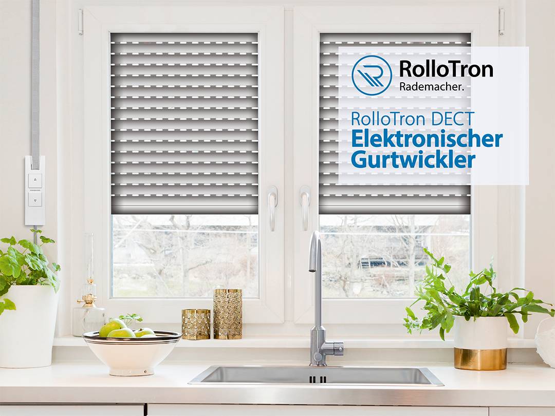 Rademacher 18234513 RolloTron DECT Elektrischer Gurtwickler 23 mm Zugkraft (max.) 45 kg Einbau