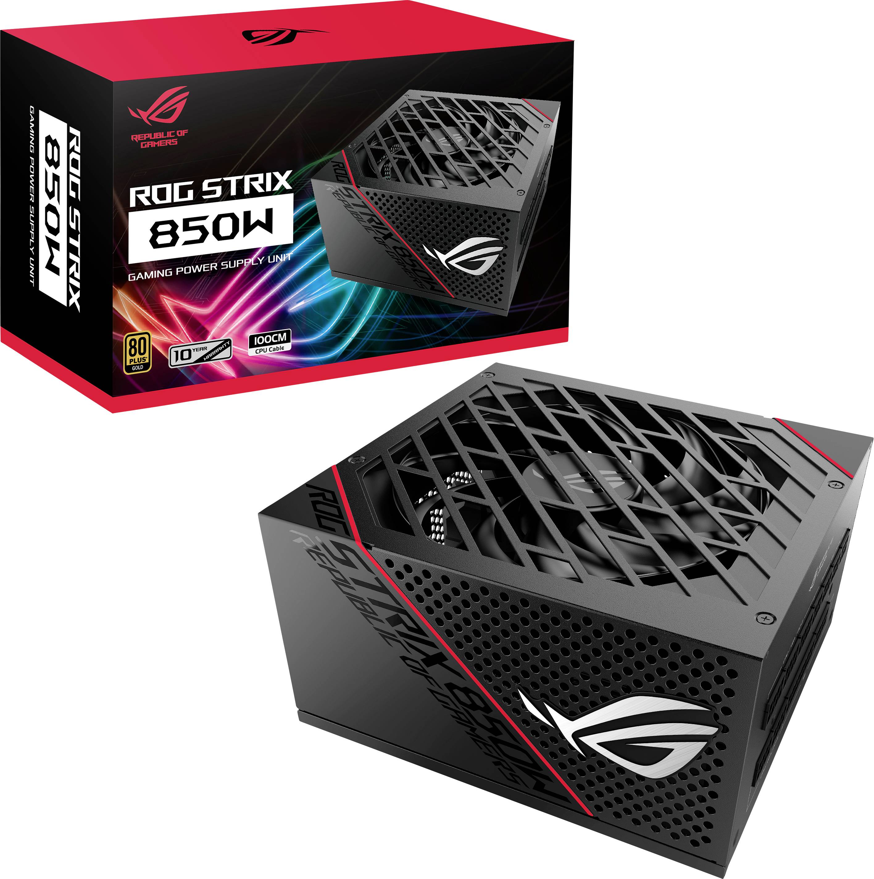 Asus ROG Strix 850G PC Netzteil 850W ATX 80PLUS® Gold versandkostenfrei