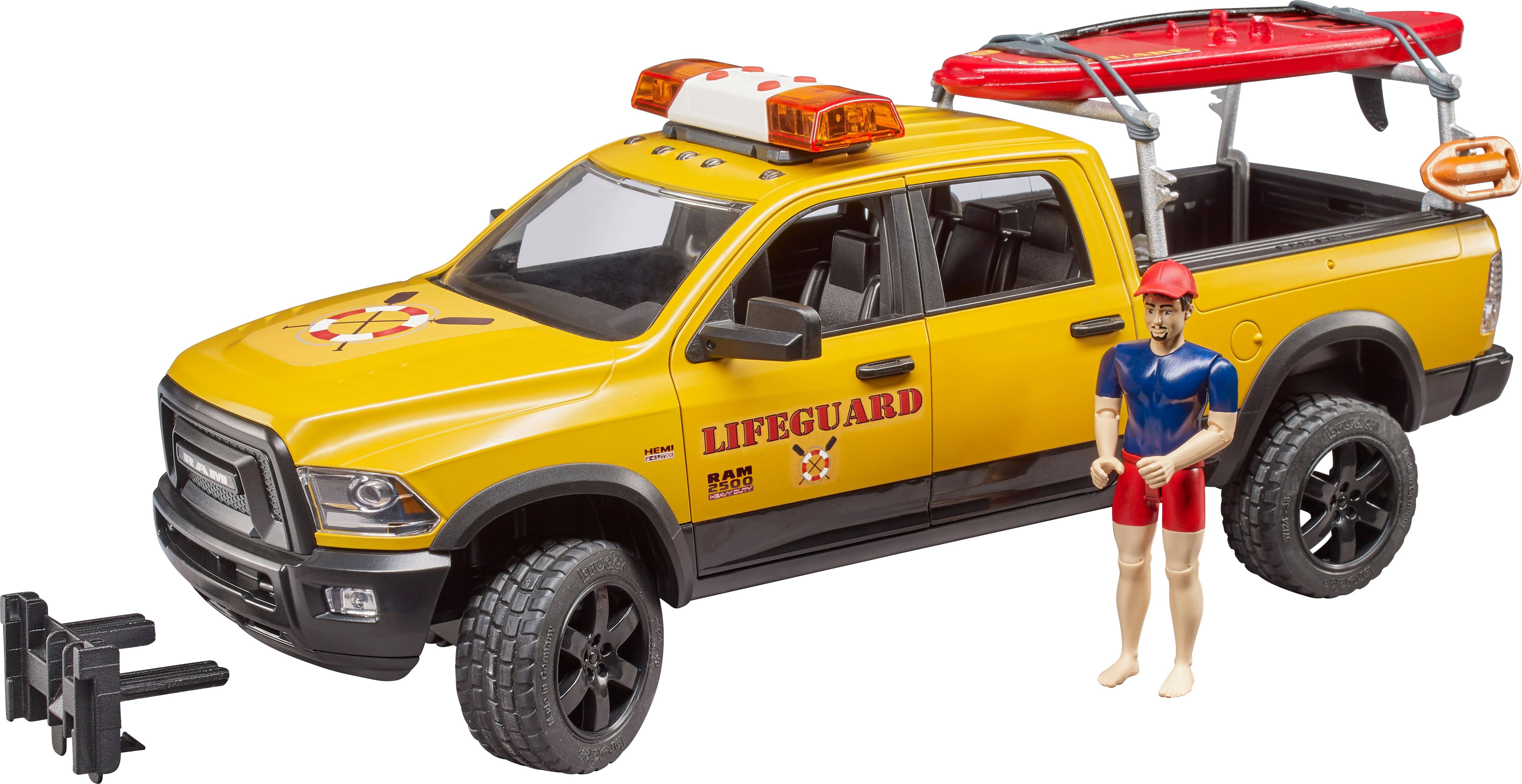RAM 2500 Power Wagon LifeGuard mit Figur