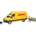Bruder Mercedes Benz Sprinter DHL mit Fahrer Fertigmodell Nutzfahrzeug Modell Bruder Mercedes Benz Sprinter DHL mit Fahrer Fertigmodell Nutzfahrzeug Modell