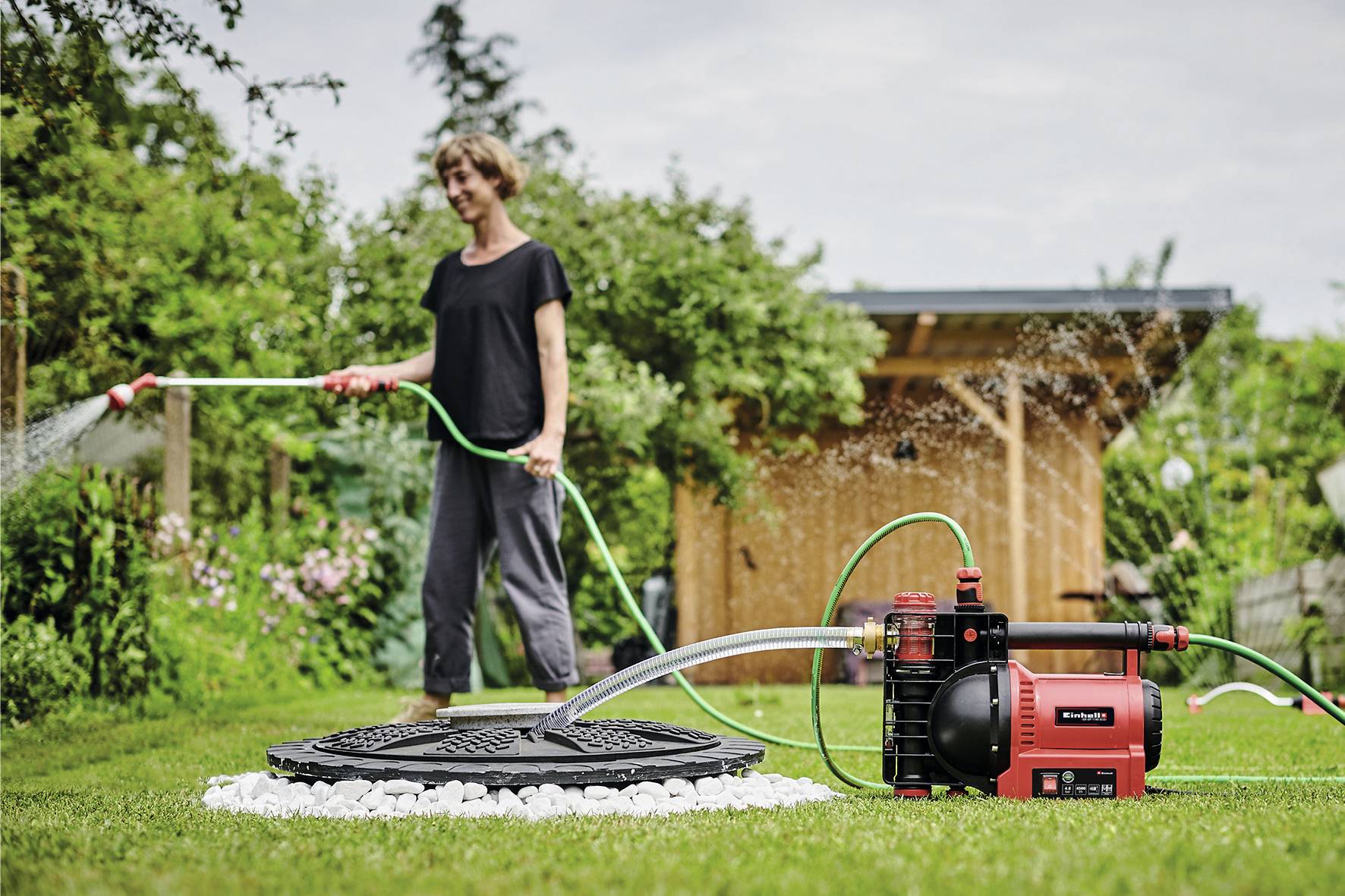 Einhell GE-GP 1145 ECO Gartenpumpe 4500 l/h 48m