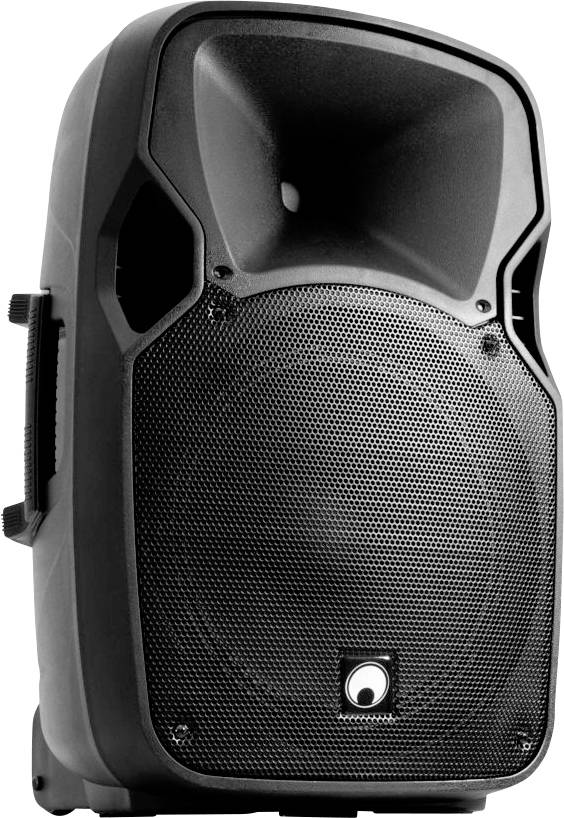 Omnitronic XFM-212AP Aktives PA-Lautsprecher-Set Bluetooth, inkl. Mikrofon, Trolley-Funktion