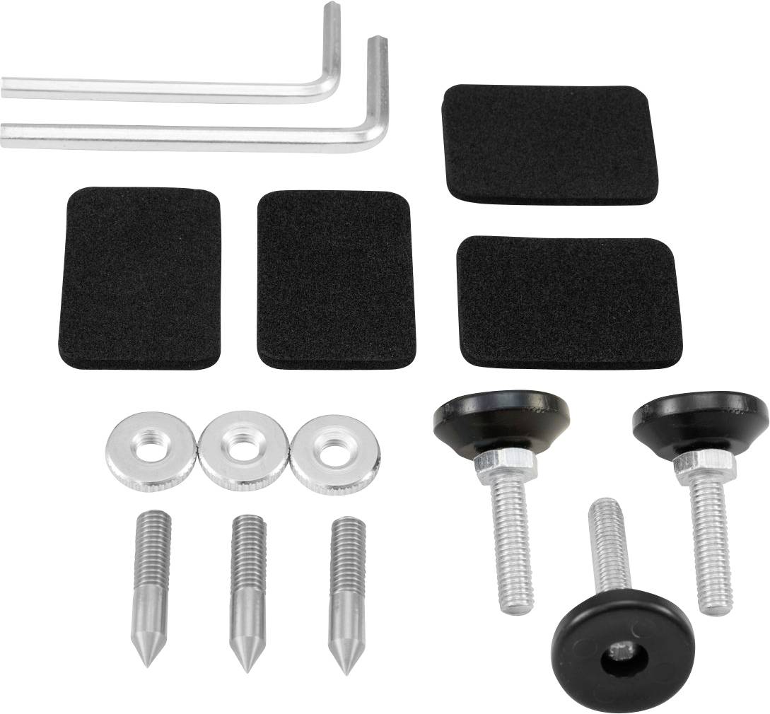 Omnitronic EUMO-2 Monitor-Stativ Ausziehbar, Höhenverstellbar 1St.