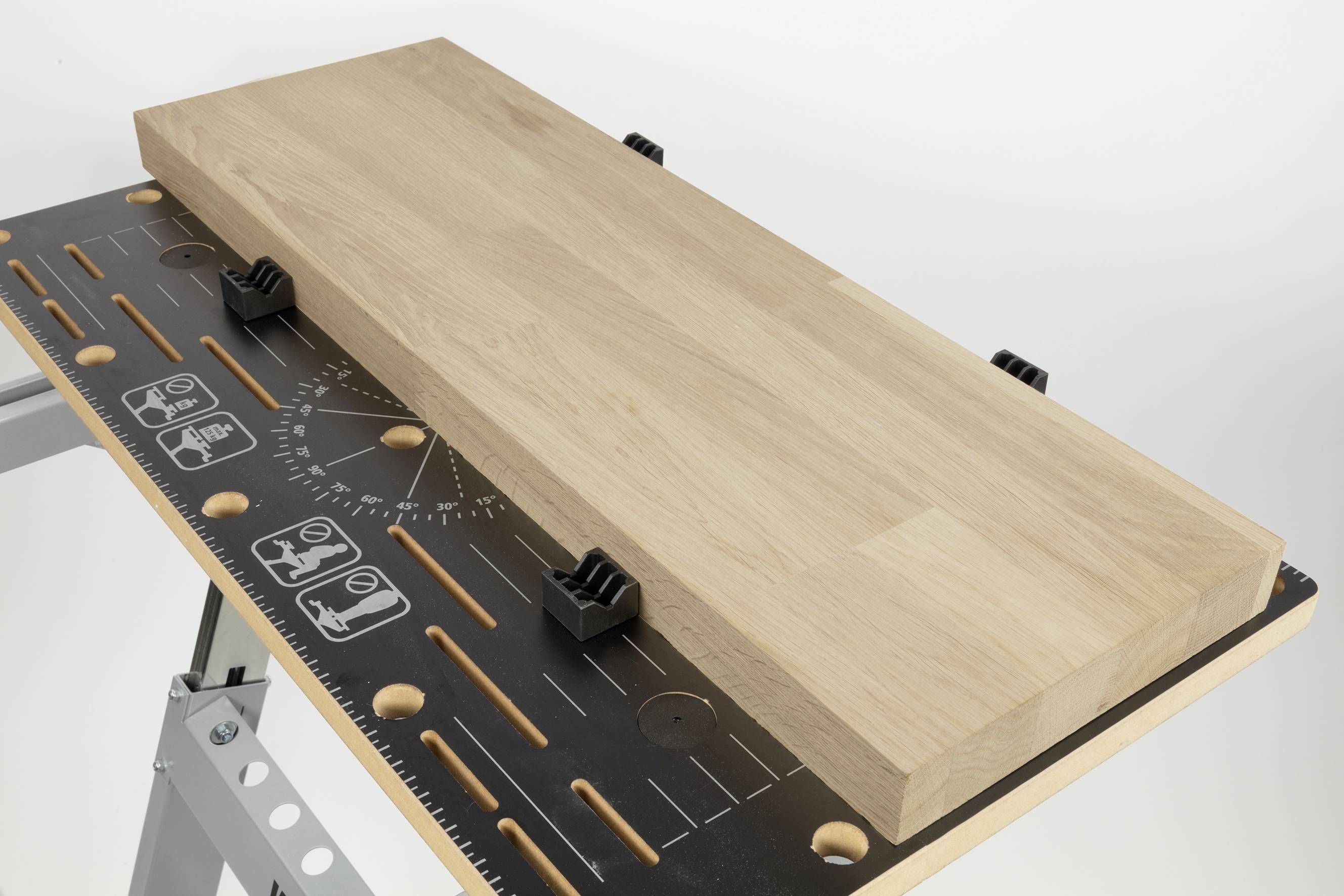 Wolfcraft 4 Spannbacken für Spann- und Werktische 6172000