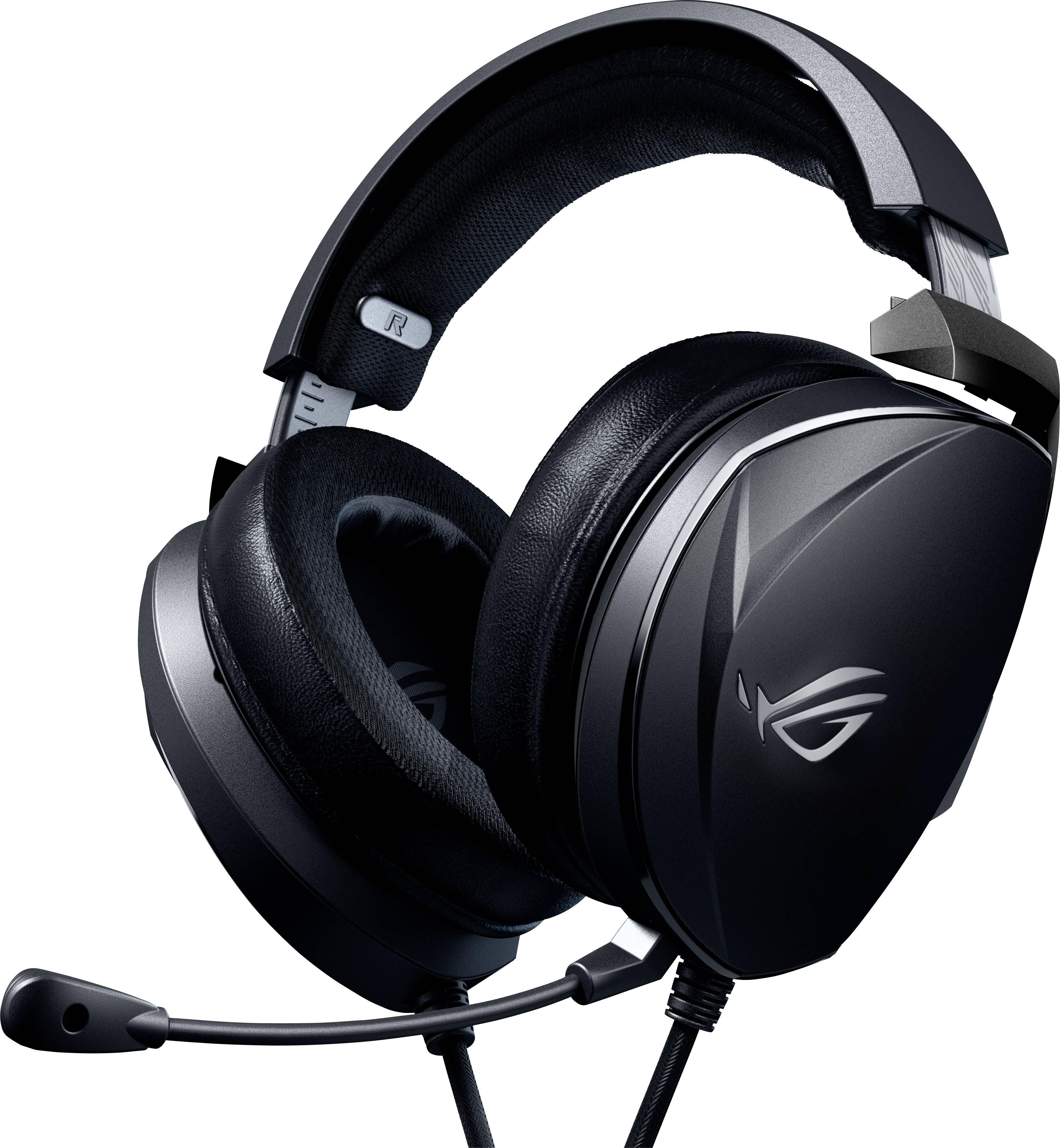Asus ROG Theta Electret Over Ear Headset kabelgebunden Stereo Schwarz Mikrofon-Stummschaltung Gaming