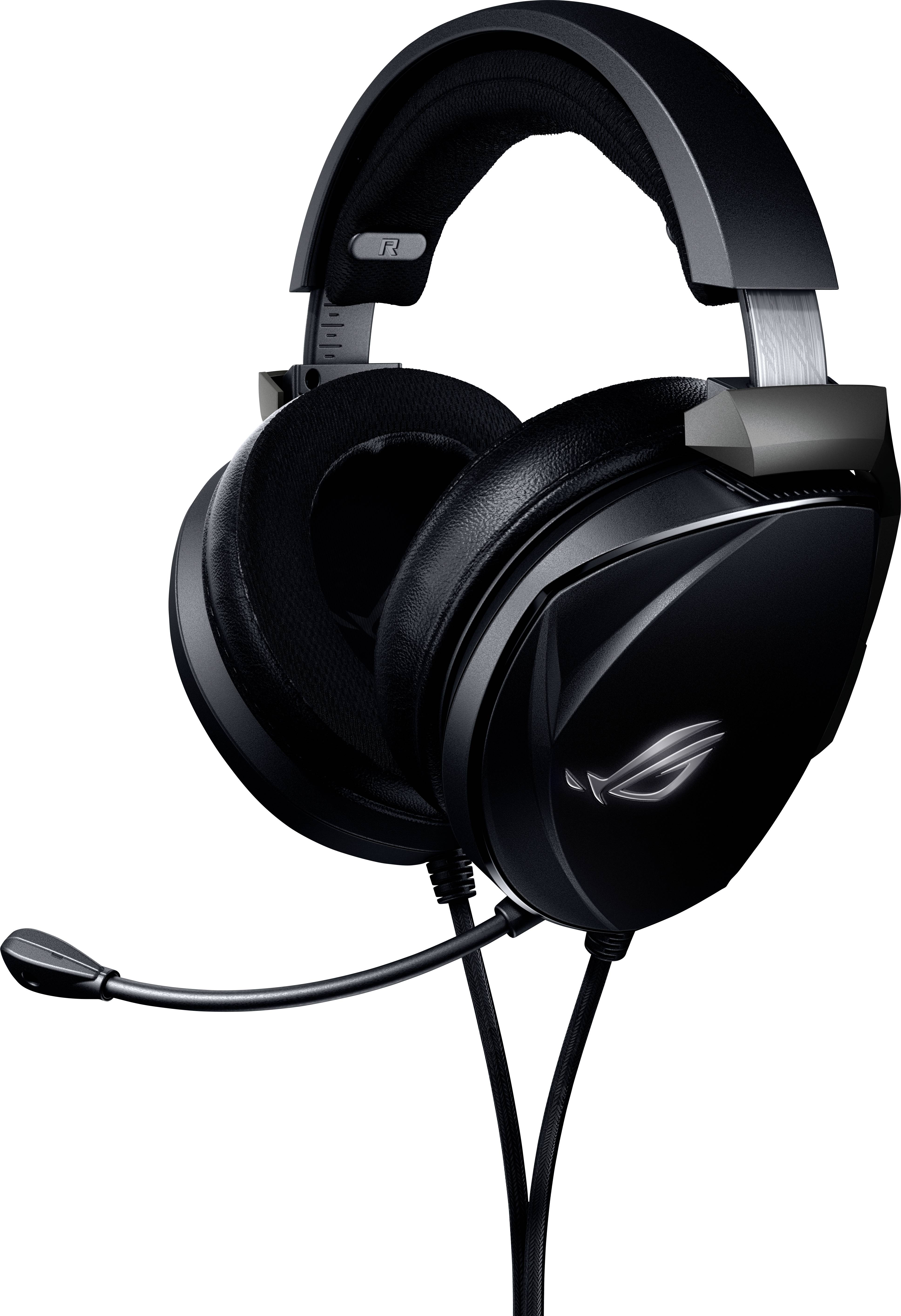 Asus ROG Theta Electret Over Ear Headset kabelgebunden Stereo Schwarz Mikrofon-Stummschaltung Gaming