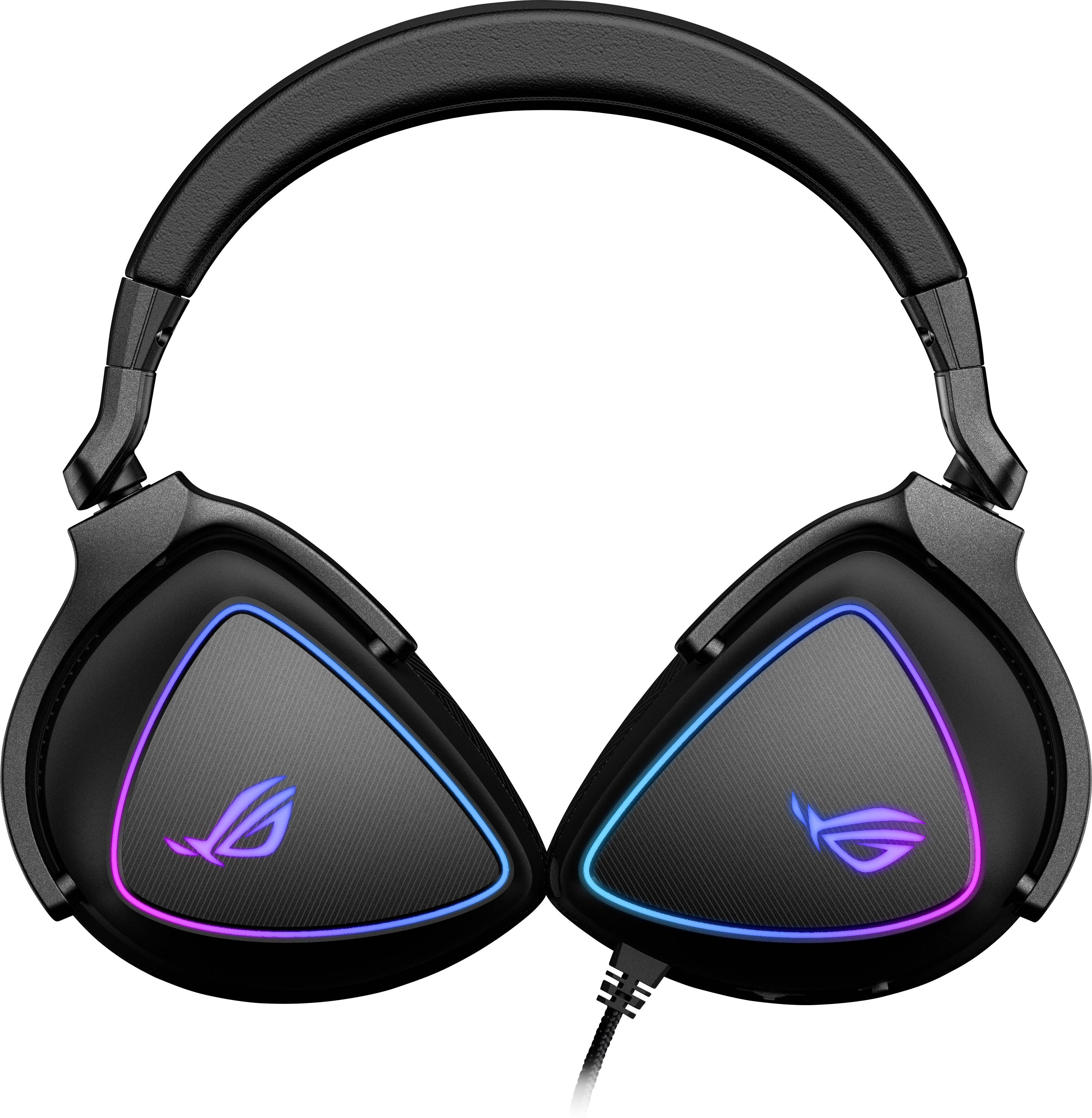 Asus ROG Delta S Over Ear Headset kabelgebunden Stereo Schwarz Mikrofon-Rauschunterdrückung Gaming