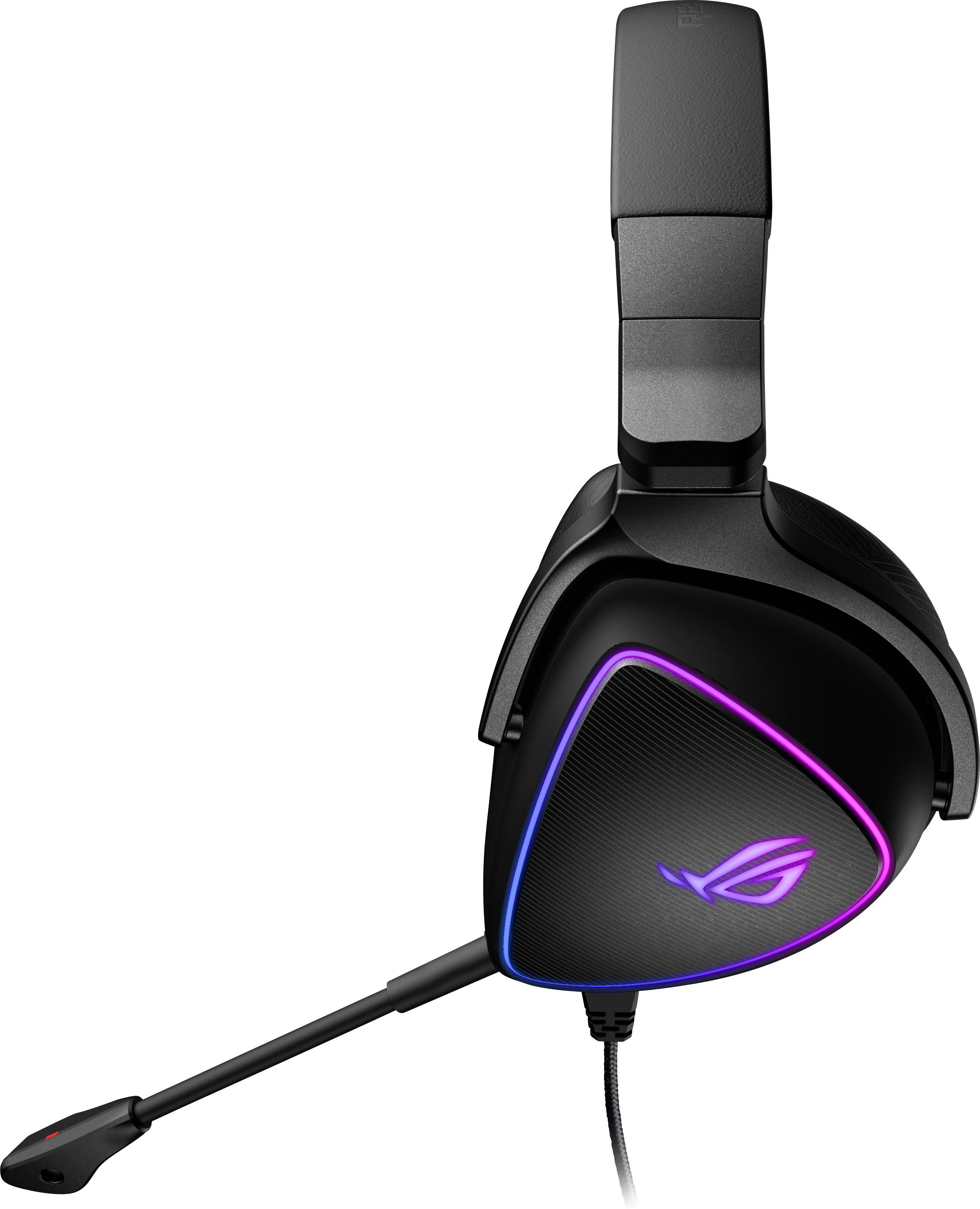 Asus ROG Delta S Over Ear Headset kabelgebunden Stereo Schwarz Mikrofon-Rauschunterdrückung Gaming