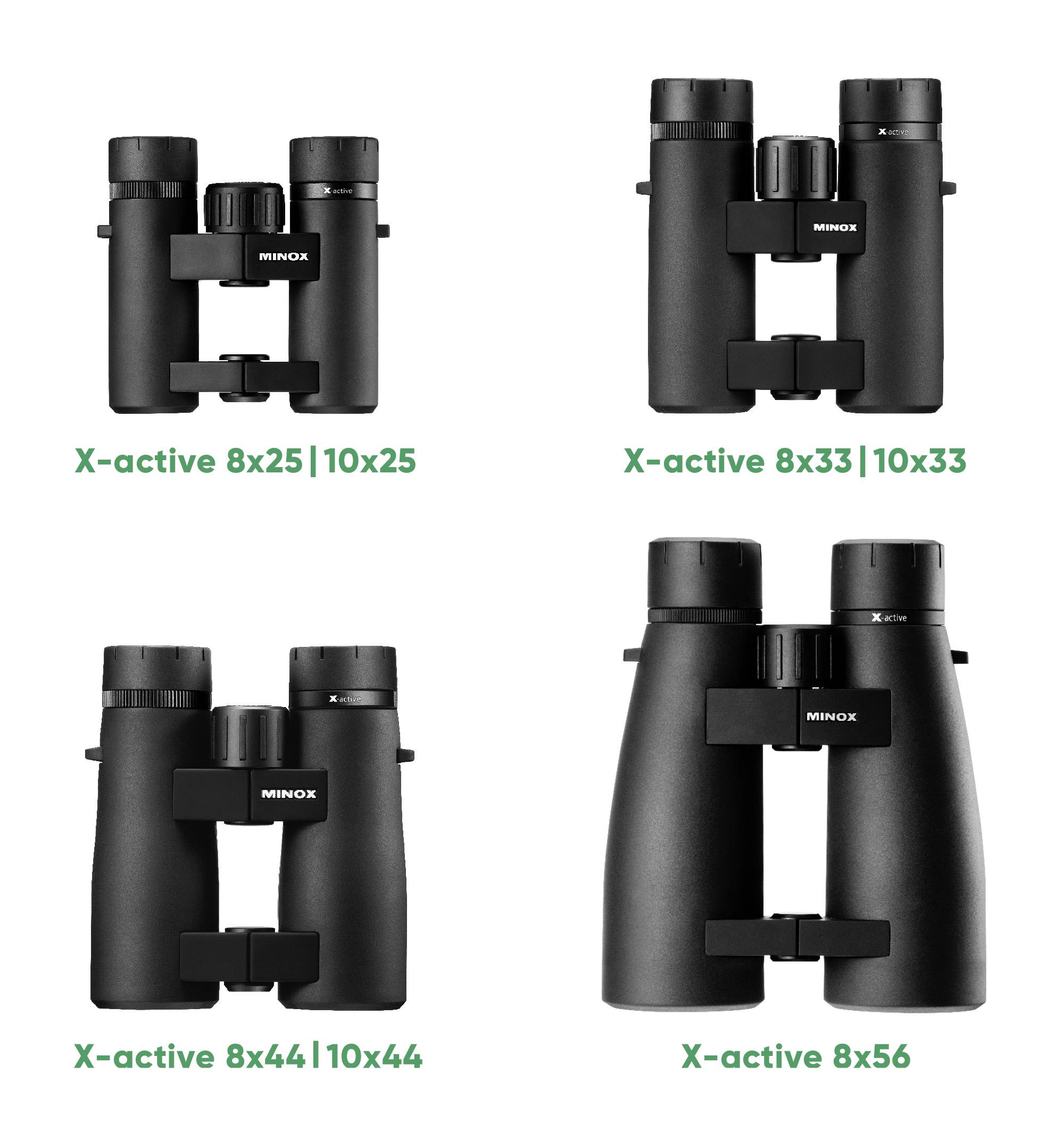 Minox Fernglas X-active 8x56 8 x Schwarz 80407337