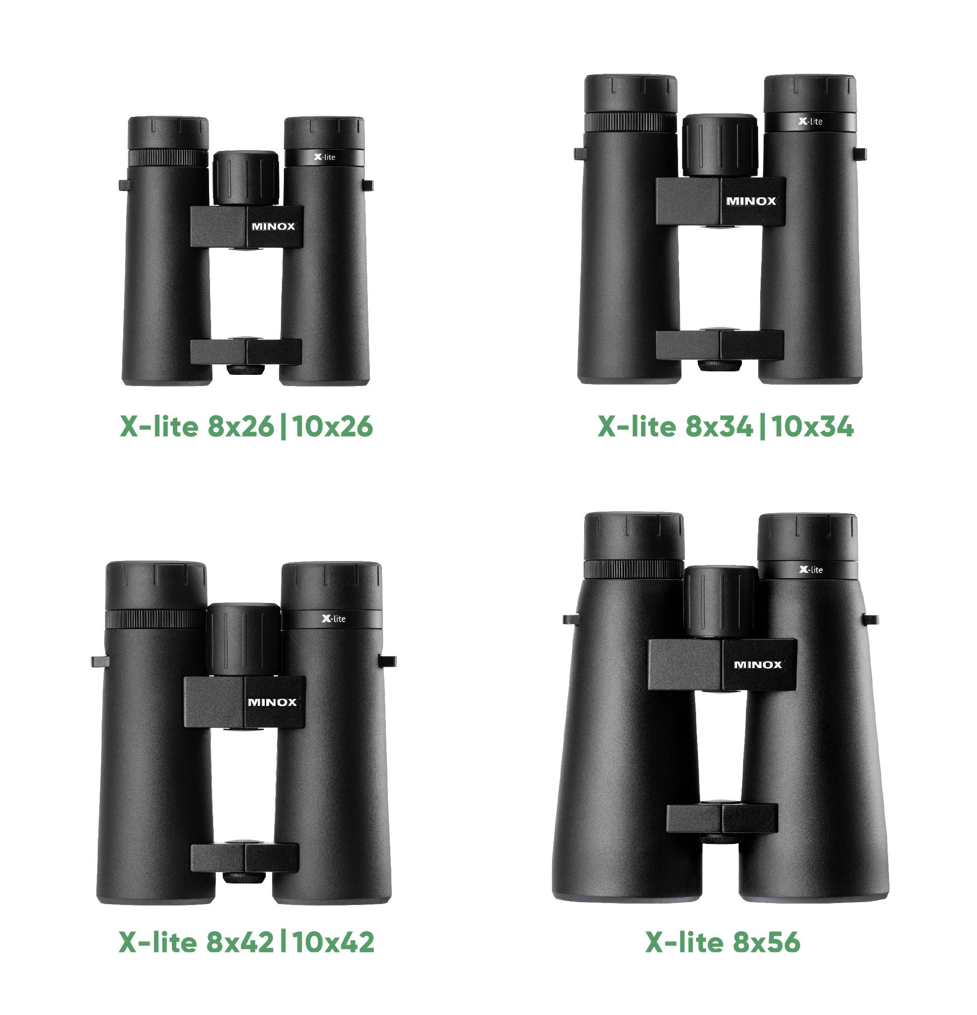 Minox Fernglas X-lite 8x56 8 x Schwarz 80407329