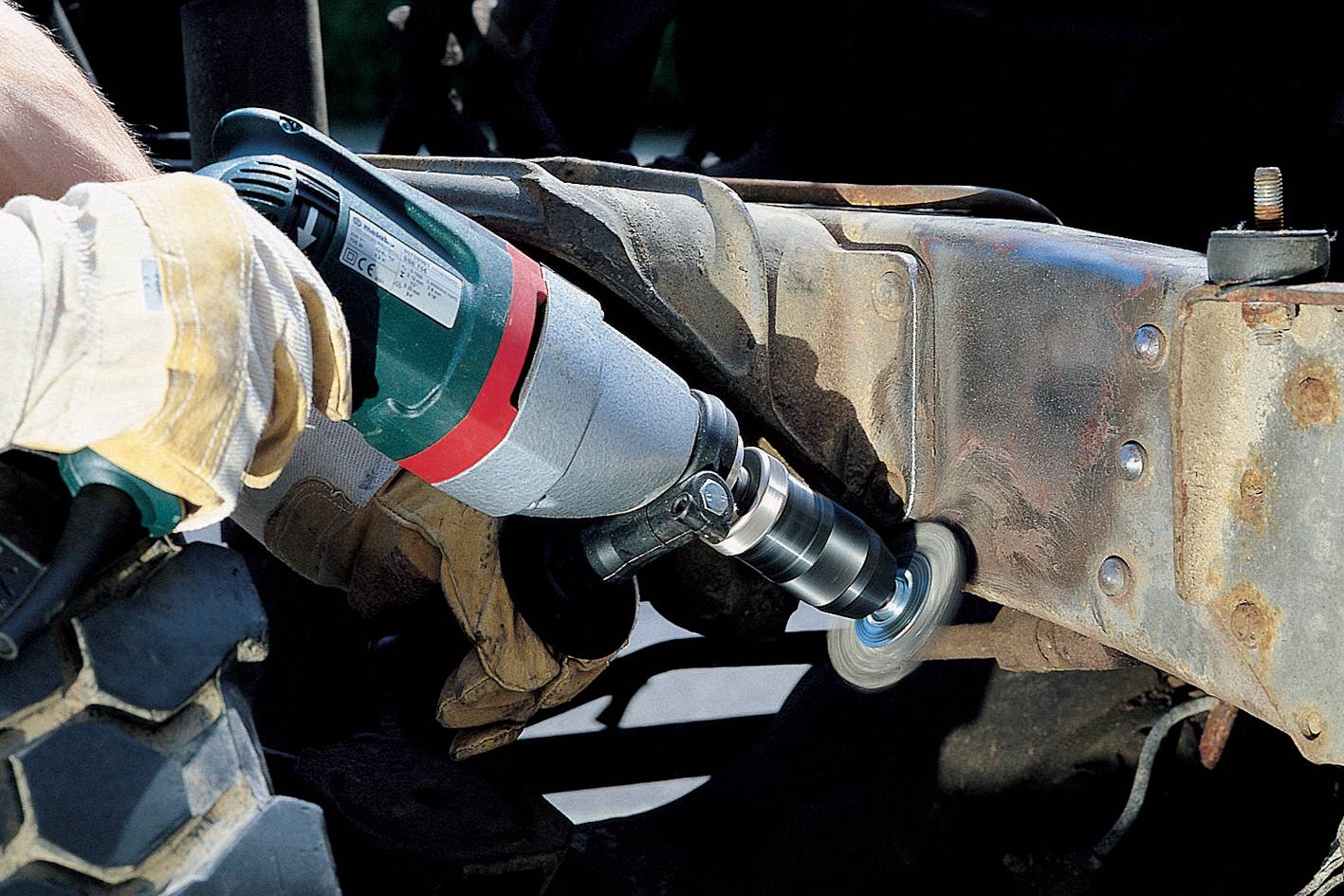 Wolfcraft Stahldraht-Scheibenbürste 2103000 1 St.