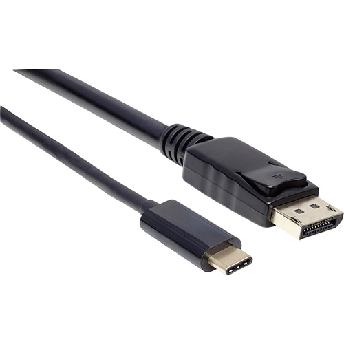 Manhattan USB 2.0 Adapter [1x USB-C™ Stecker - 1x DisplayPort Stecker] USB-C auf DisplayPort-Kabel Stecker/Stecker