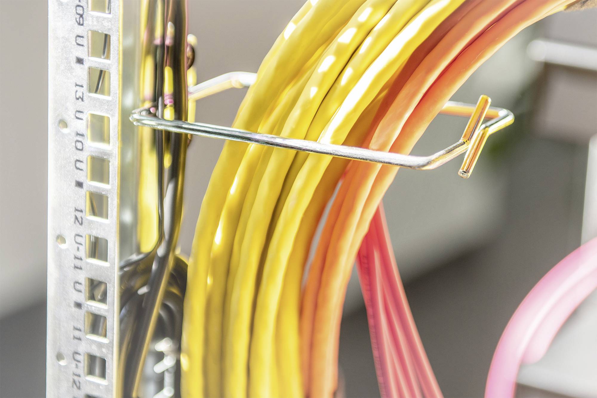 Digitus DN-97677 19 Zoll Netzwerkschrank-Kabelführung Grau