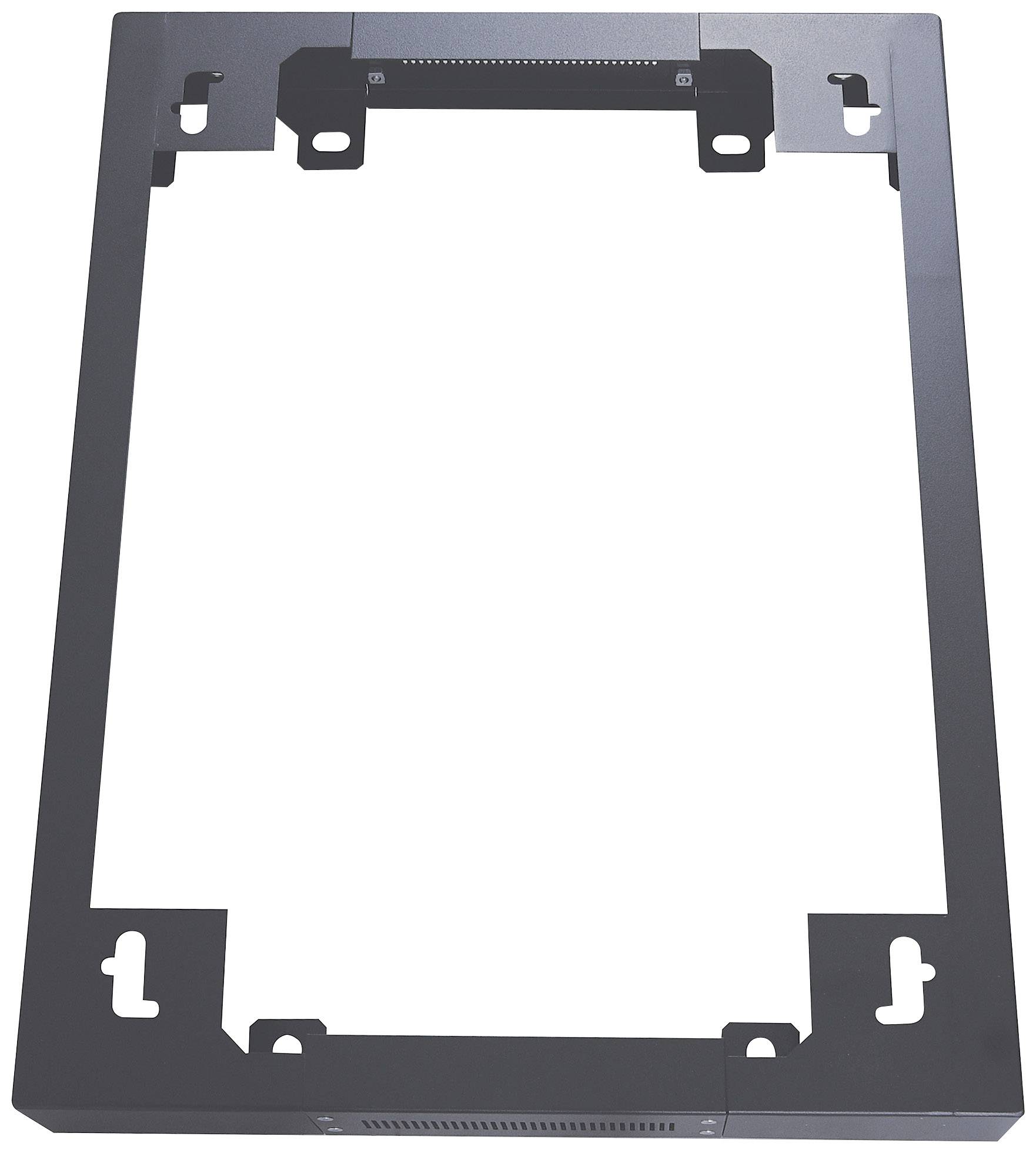 Intellinet 712897 19 Zoll Netzwerkschrank-Sockel Geeignet für Schranktiefe: 1000mm Schwarz (RAL 9005)