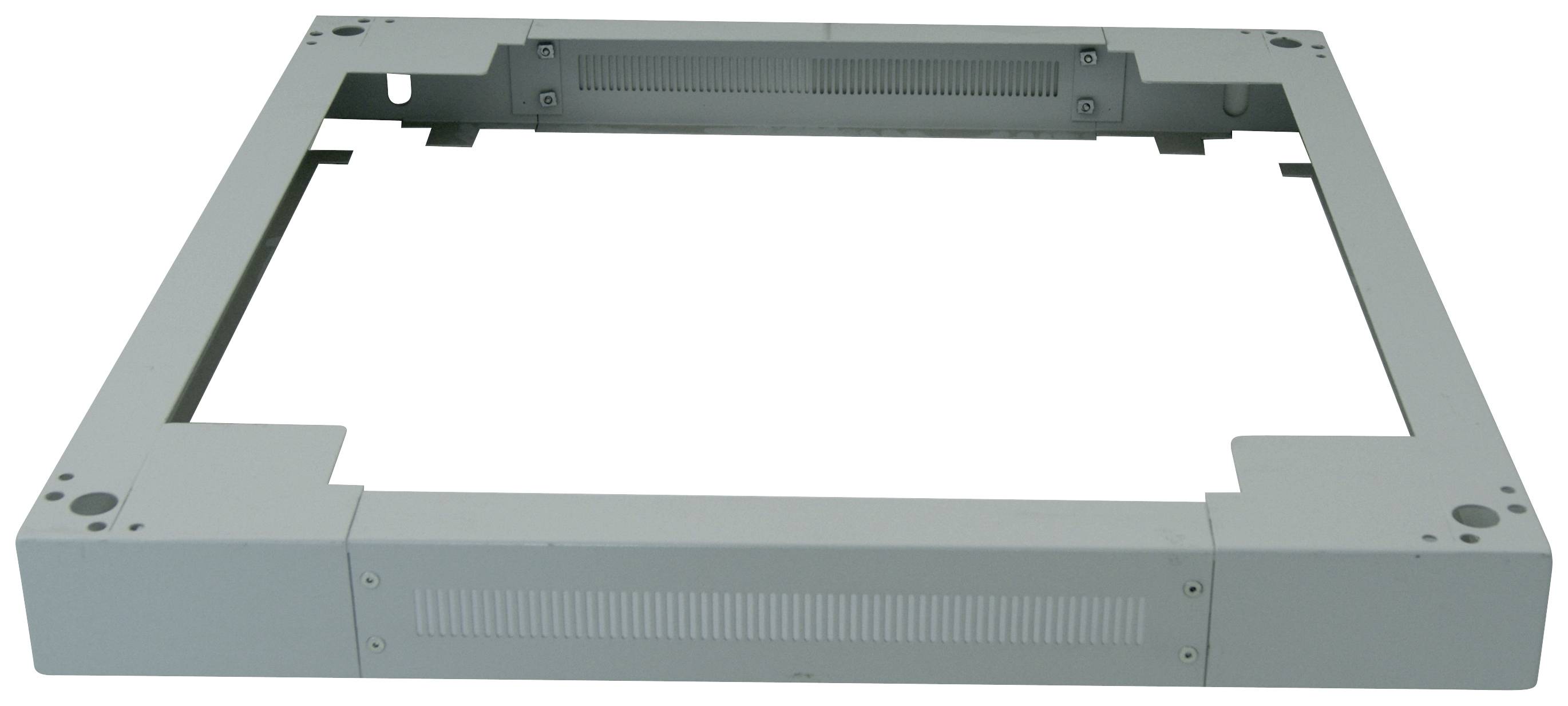 Intellinet 712842 19 Zoll Netzwerkschrank-Sockel Geeignet für Schranktiefe: 1000mm Grau (RAL 7035)