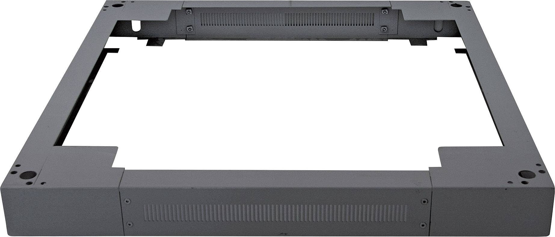 Intellinet 712903 19 Zoll Netzwerkschrank-Sockel Geeignet für Schranktiefe: 800mm Schwarz (RAL 9005)