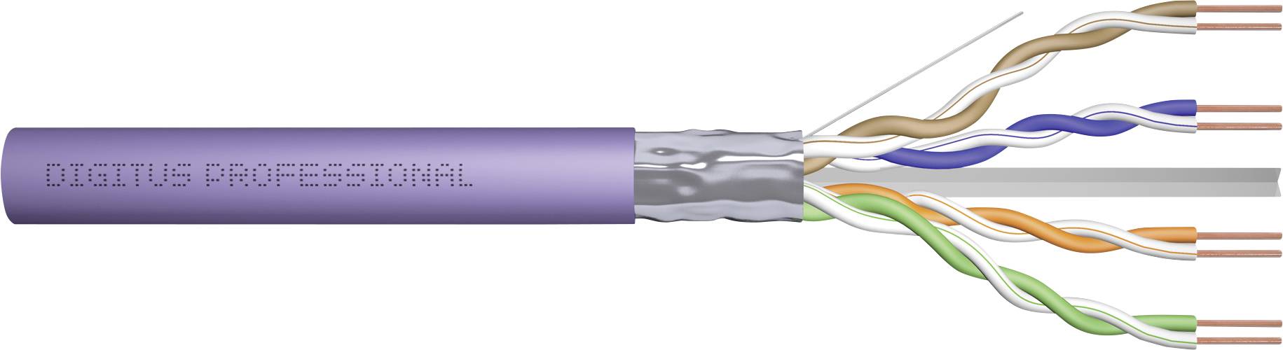 Digitus DK-1624-VH-305 Netzwerkkabel CAT 5, CAT 6 F/UTP Violett 305m