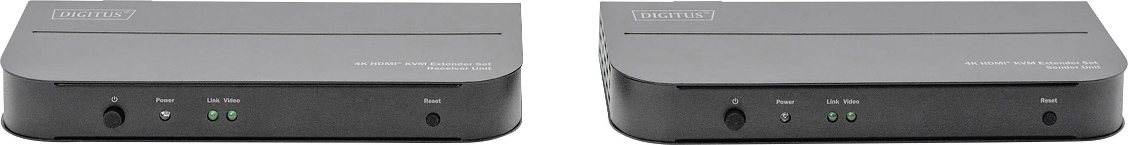 Digitus DS-55129 3+2 Port HDMI Extender Set HDMI 4096 x 2160 Pixel