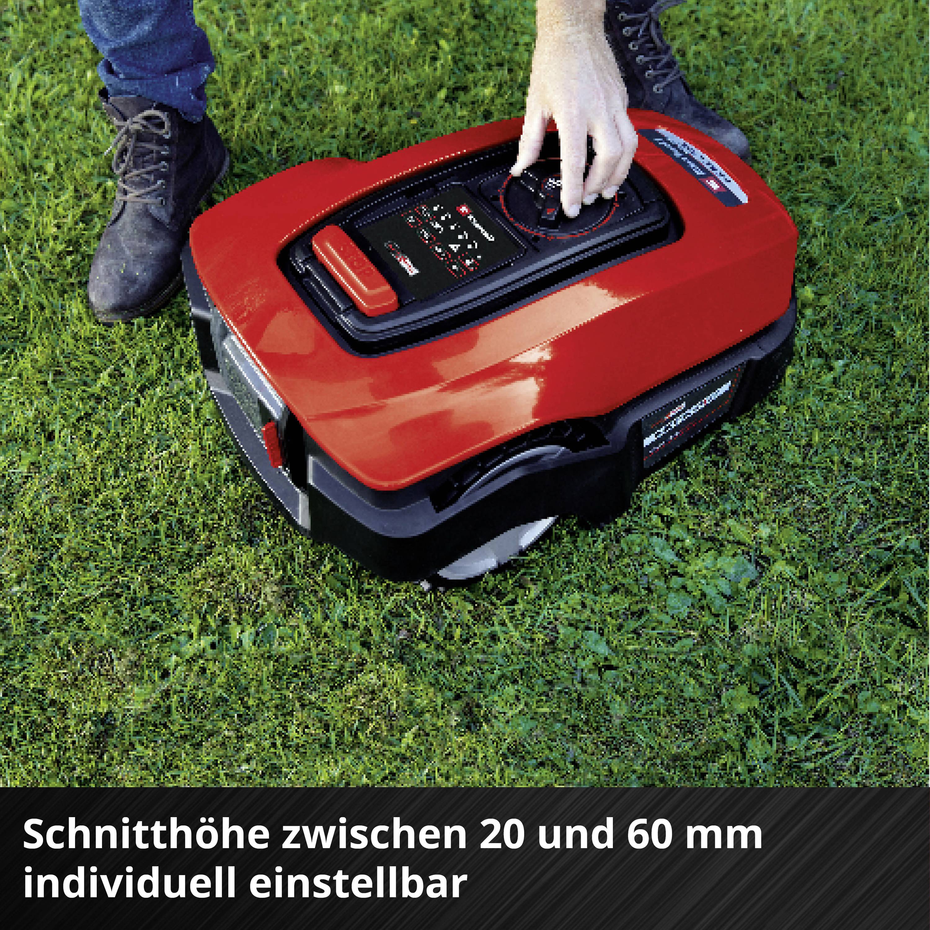 Einhell 4326363 FREELEXO 500 BT Mähroboter Geeignet für Fläche max. 500 m²