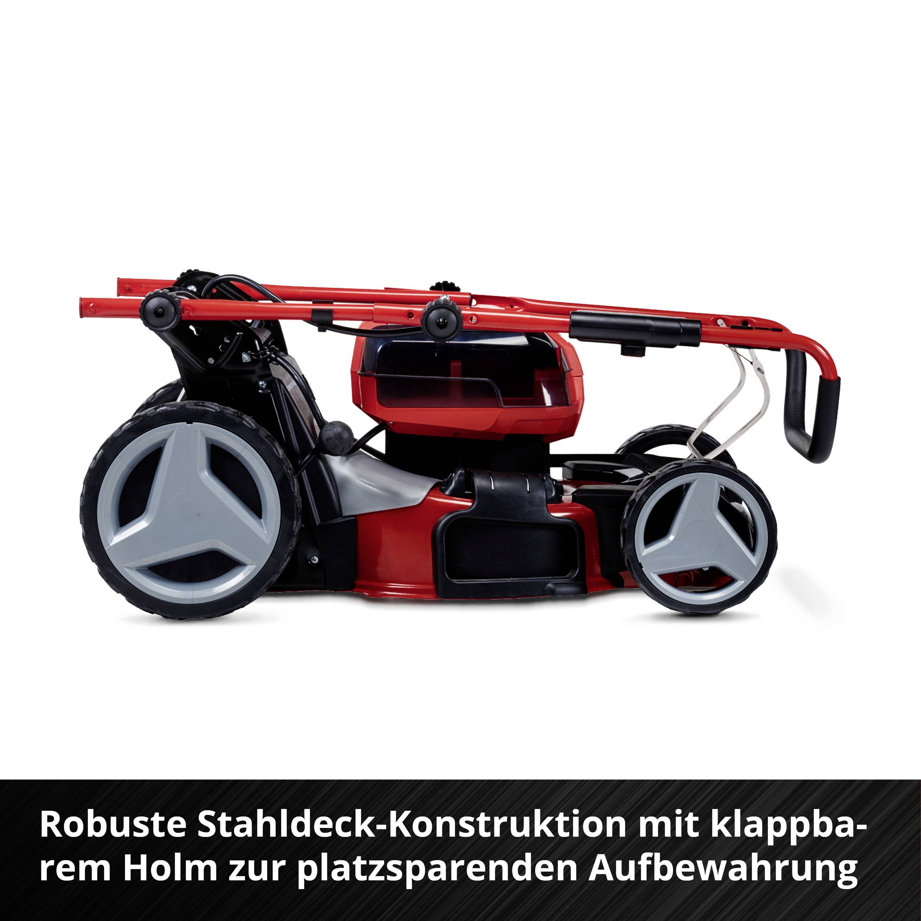 Einhell Professional GP-CM 36/47 S HW Li (4x4,0Ah) Akku Akku-Rasenmäher 4000 mAh 18V Schnittbreite (max.) 47cm