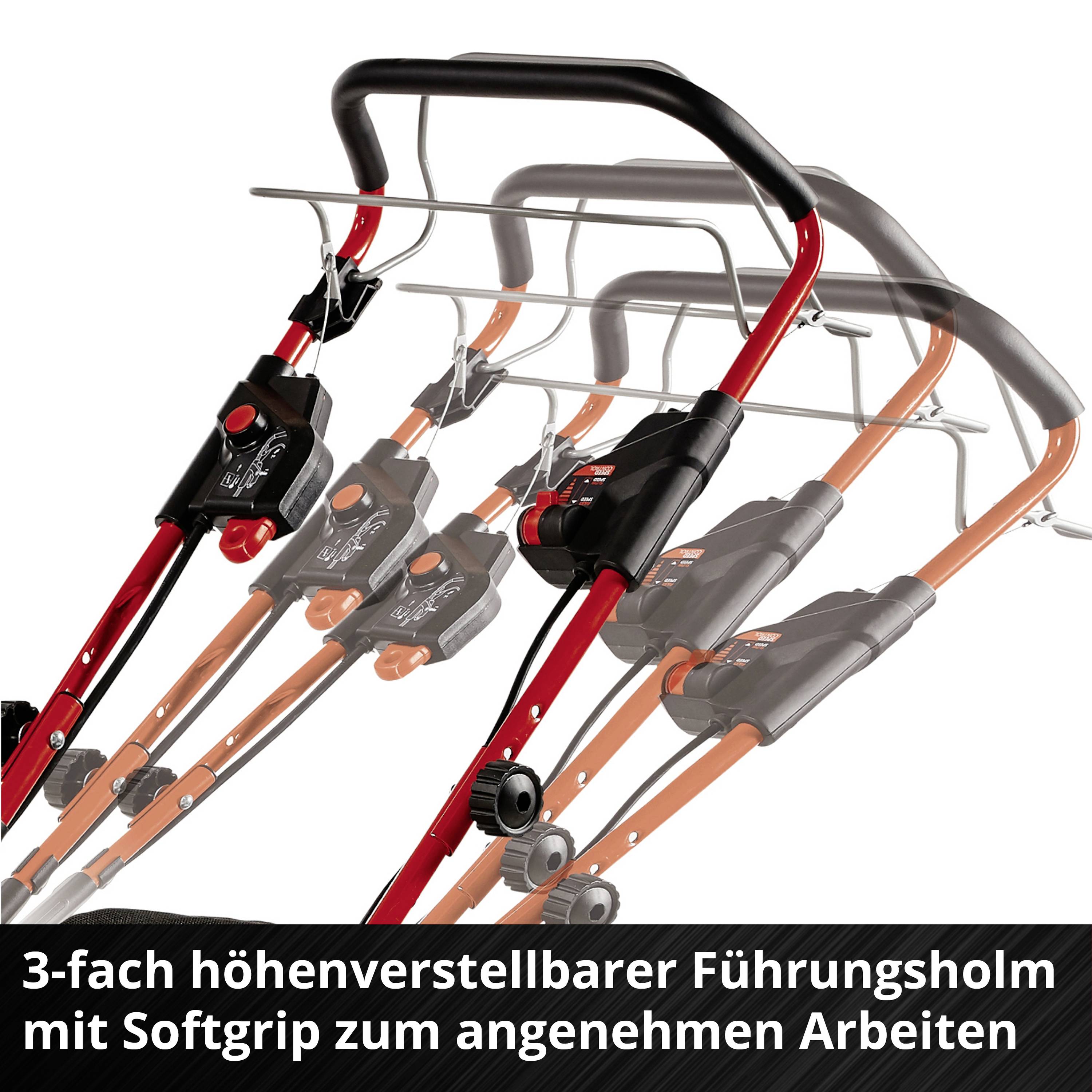 Einhell Professional GP-CM 36/47 S HW Li (4x4,0Ah) Akku Akku-Rasenmäher 4000 mAh 18V Schnittbreite (max.) 47cm