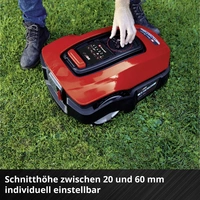 Einhell 4326368 FREELEXO 1200 LCD BT Mähroboter Geeignet für Fläche max. 1200m² Einhell 4326368 FREELEXO 1200 LCD BT Mähroboter Geeignet für Fläche max. 1200m²