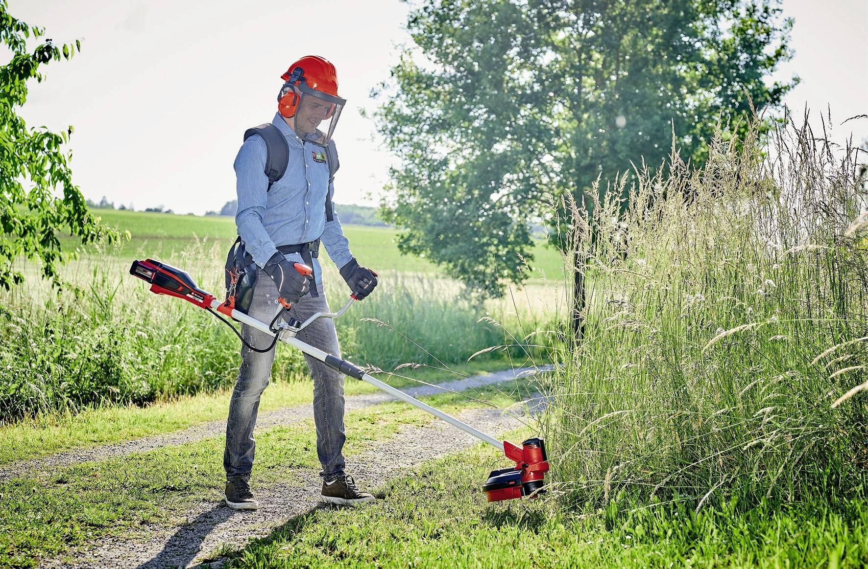 Einhell Power X-Change Akku-Sense AGILLO 18/200 Akku Motorsense 18V Schnittbreite (max.): 20cm