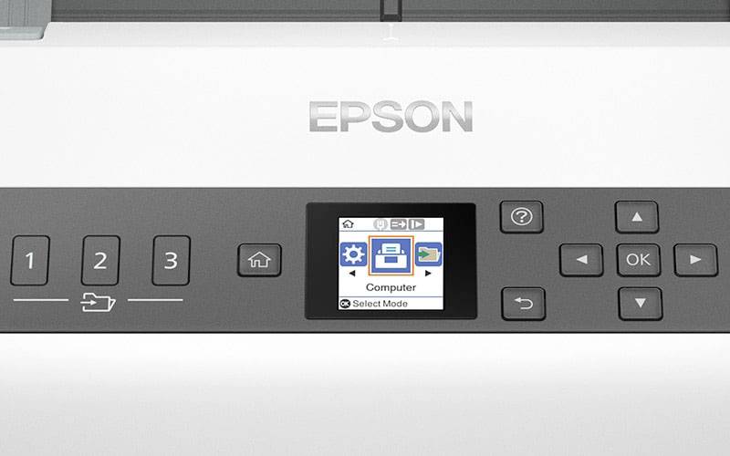 Epson WorkForce DS-730N Dokumentenscanner A4 600 x 600 dpi 40 Seiten/min USB, LAN (10/100/1000 MBit/s)