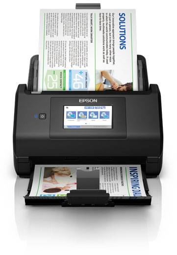 Epson Scanner WorkForce ES-580W Dokumentenscanner A4 600 x 600 dpi 35 Seiten/min USB-A (USB 3.2 Gen 1), WLAN 802.11 b/g/n/a
