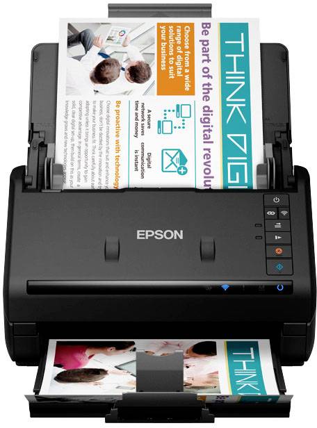 Epson WorkForce ES-500WII Dokumentenscanner A4 600 x 600 dpi 35 Seiten/min USB-A (USB 3.2 Gen 1), Wi-Fi 4 (802.11n)