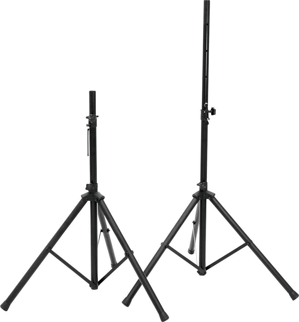 Omnitronic MOVE MK2 PA-Lautsprecher Stativ Set Ausziehbar, Höhenverstellbar 2St.