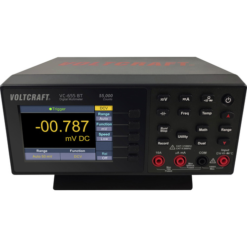 VOLTCRAFT VC-655 BT Tisch-Multimeter digital CAT I 1000 V, CAT II 600 V  Anzeige (Counts): 55000 versandkostenfrei
