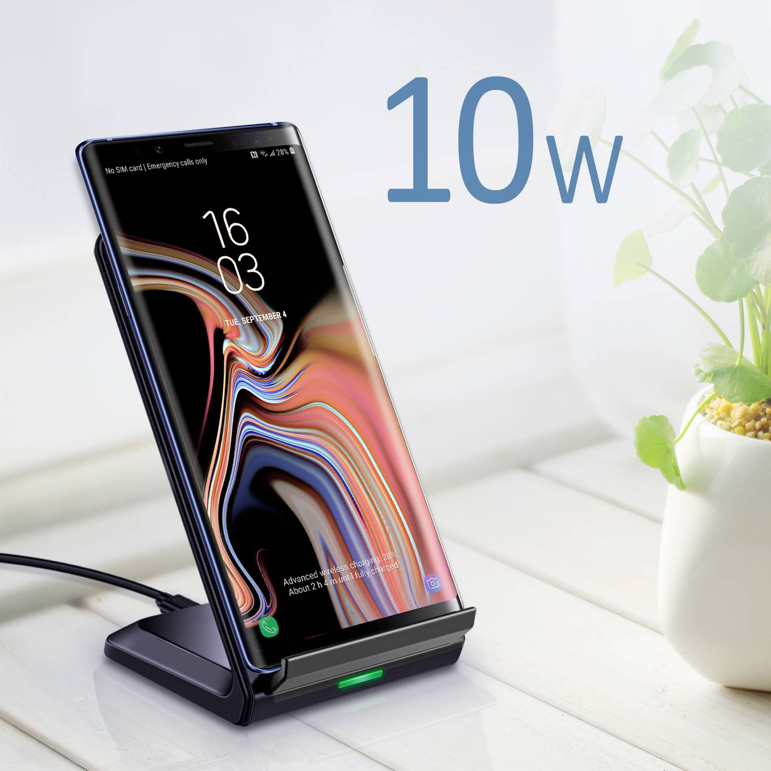 Induktions-Ladegerät CT-T524-S Ausgänge USB