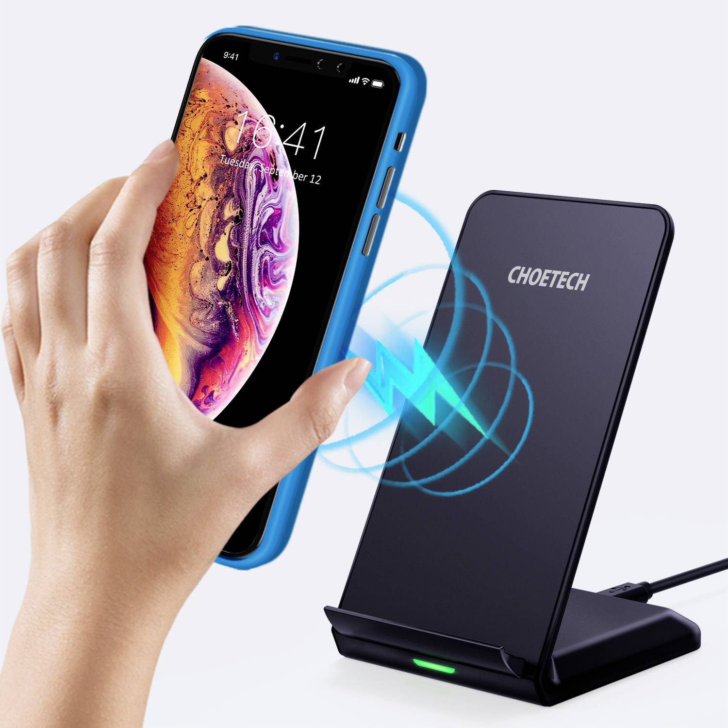 Induktions-Ladegerät CT-T524-S Ausgänge USB