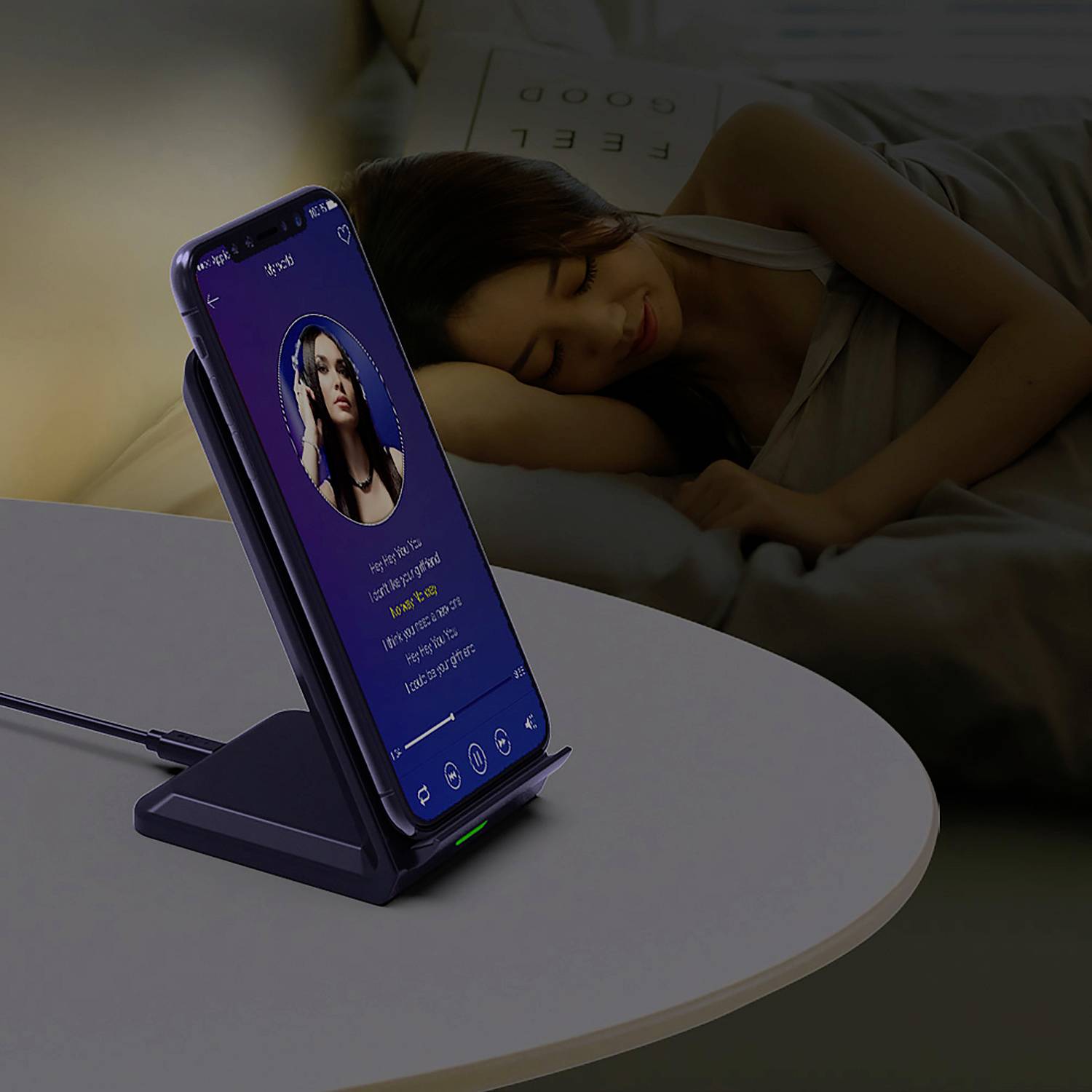 Induktions-Ladegerät CT-T524-S Ausgänge USB