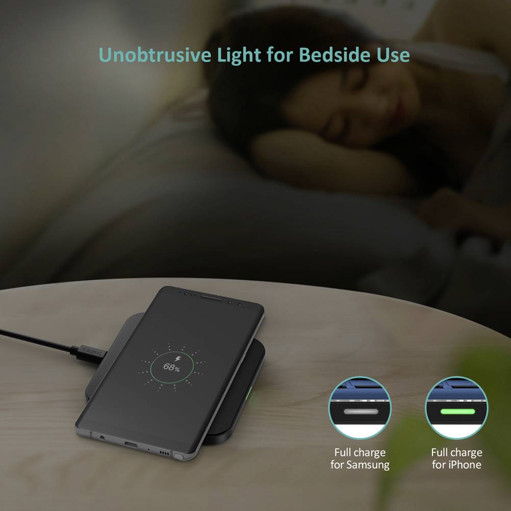 Induktions-Ladegerät CT-T511-S Ausgänge USB