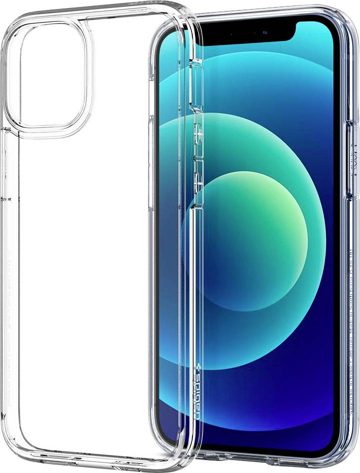 Spigen Ultra Hybrid Backcover Apple iPhone 12 mini Transparent Induktives Laden ACS01745