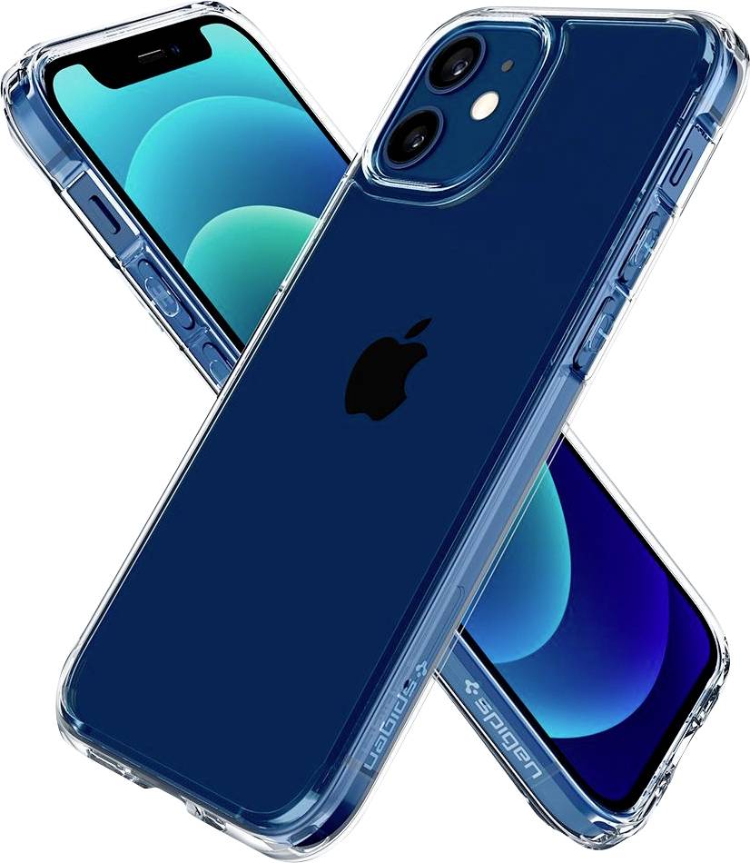 Spigen Ultra Hybrid Backcover Apple iPhone 12 mini Transparent Induktives Laden ACS01745