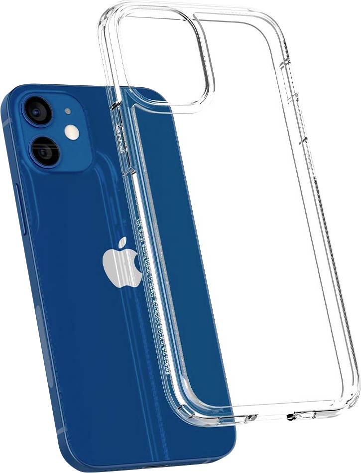 Spigen Ultra Hybrid Backcover Apple iPhone 12 mini Transparent Induktives Laden ACS01745