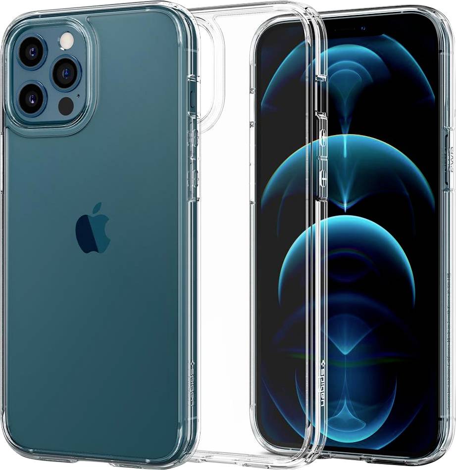 Spigen Ultra Hybrid Backcover Apple iPhone 12 Pro Transparent Induktives Laden ACS01702