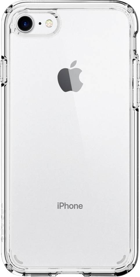 Spigen Ultra Hybrid Backcover Apple iPhone SE (2020), iPhone 8, iPhone 7 Transparent Induktives Laden, Stoßfest 042CS20927
