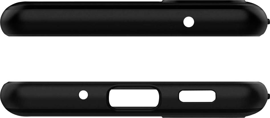 Spigen Rugged Armor Backcover Samsung Galaxy S20 FE (5G) Schwarz Induktives Laden, Stoßfest ACS01847