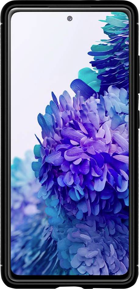 Spigen Rugged Armor Backcover Samsung Galaxy S20 FE (5G) Schwarz Induktives Laden, Stoßfest ACS01847