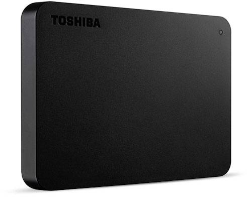 Toshiba Canvio Basics 1 TB Externe Festplatte 6.35 cm (2.5 Zoll) USB-C® Matt Schwarz HDTB410EKCAA